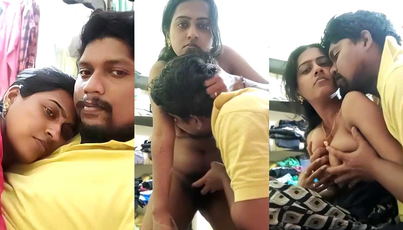 Desi Indian Horny Husband Wife Boob Press and Fingering Hot Sex