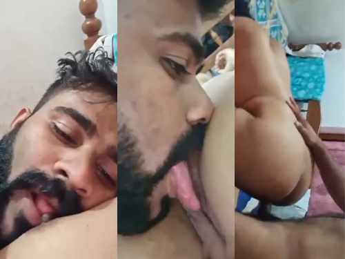 Kerala Calicut Mallu wife pussy Licking and Nude Doggy Style Sex