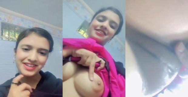 Desi Nude Girl Sana Khan Shows Big Boobs And Pussy