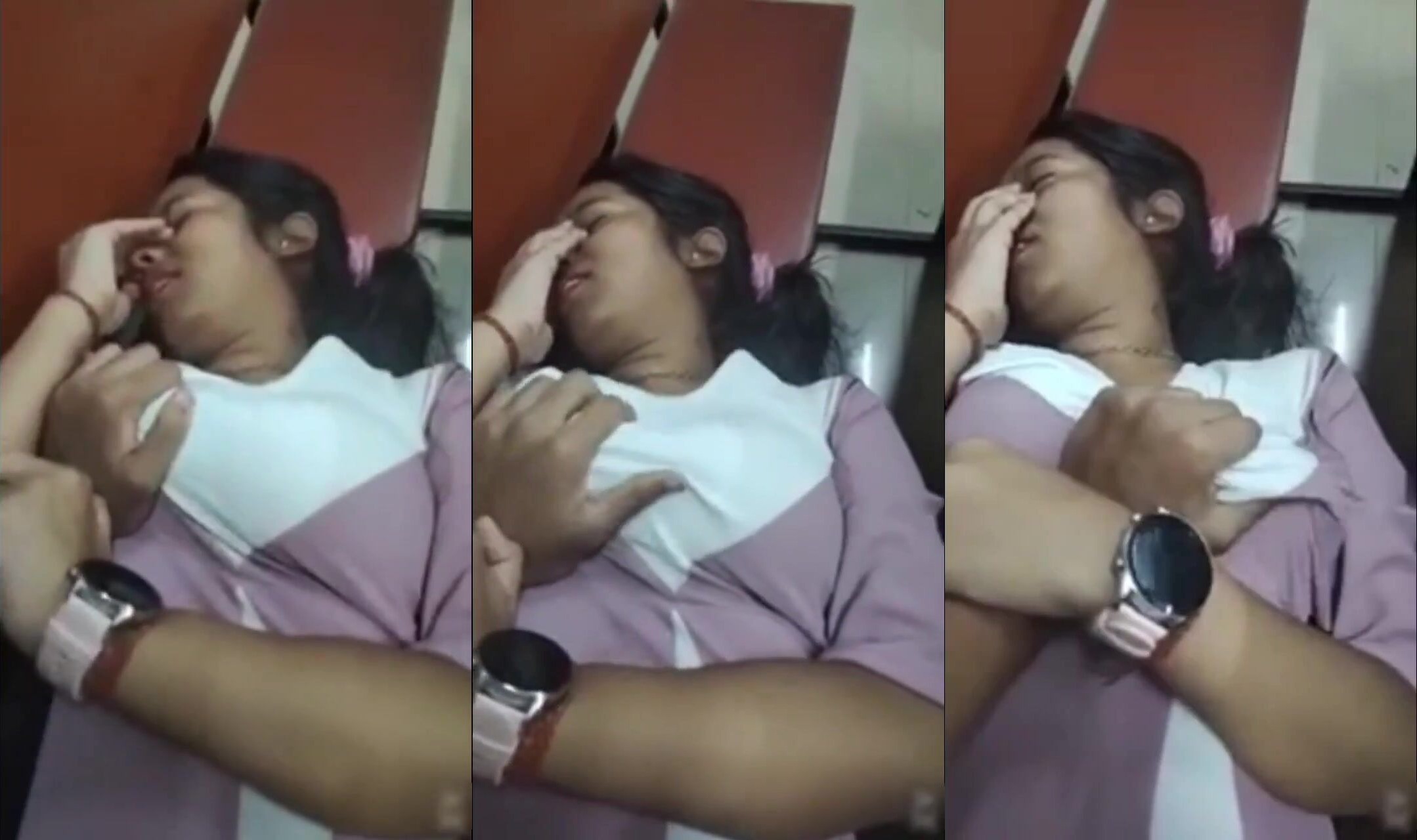 Sex MMS Of College Girl Boobs Pressing By Professor