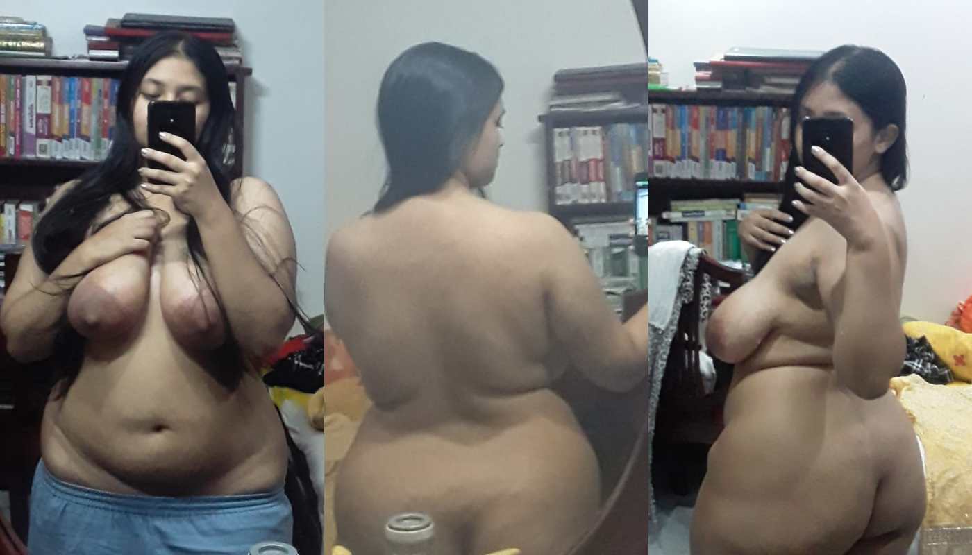 Bengali Chubby Hot Babe Showing Her Big Boobs and Ass Desi Nude MMS