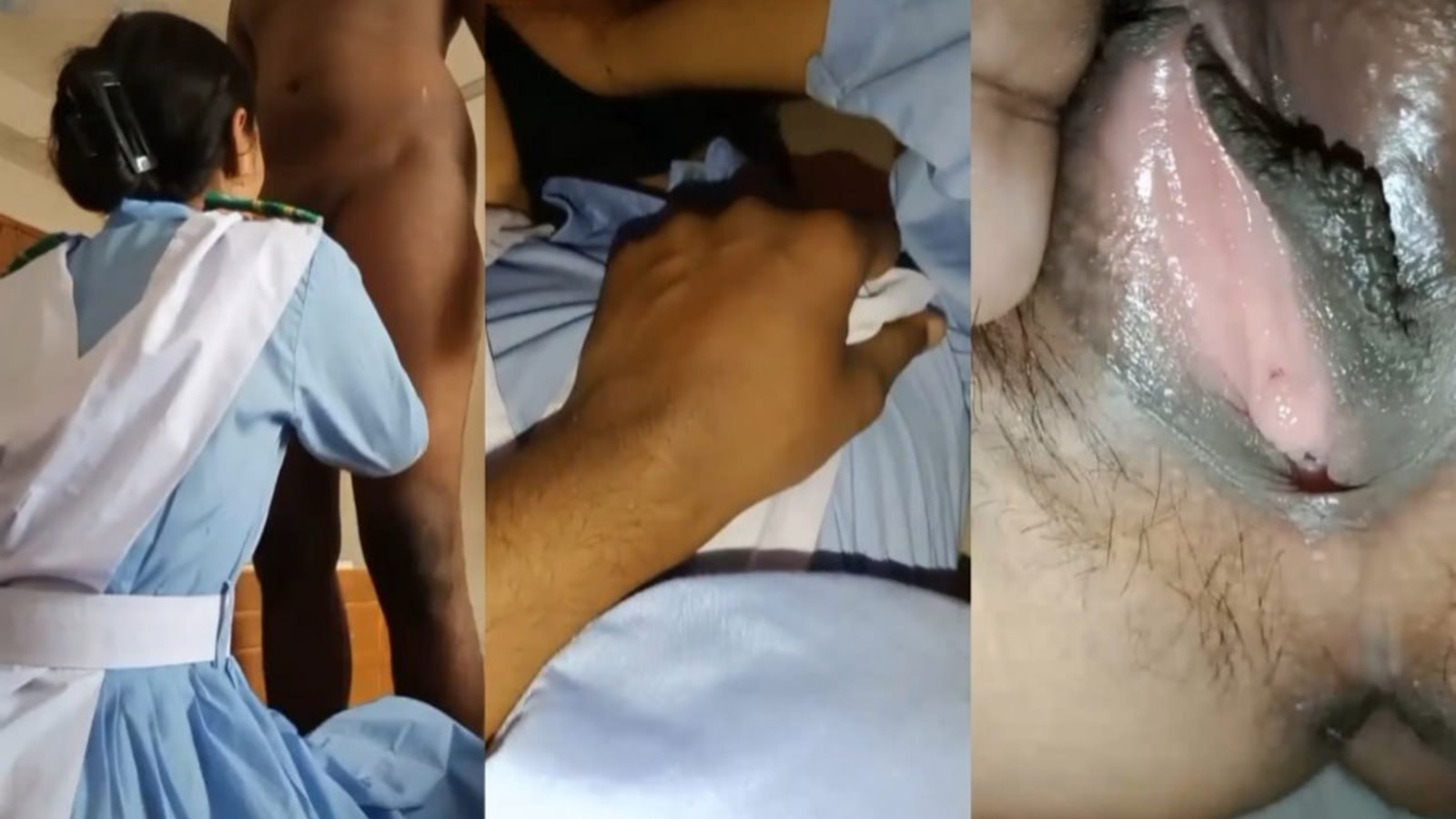 Hot College Girl Giving Blowjob Riding Tight Pussy Painful Fucked by Teacher For Getting Good Marks in Exam Part 1