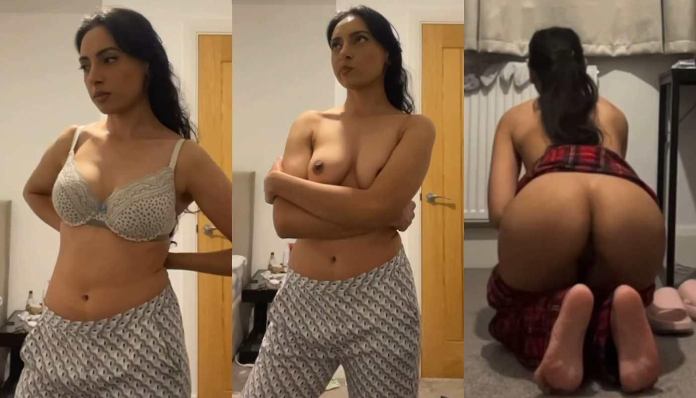 Beautiful Slim Sexy Hot Girlfriend Full Nude Hot Boobs and Ass Show 2 Clips