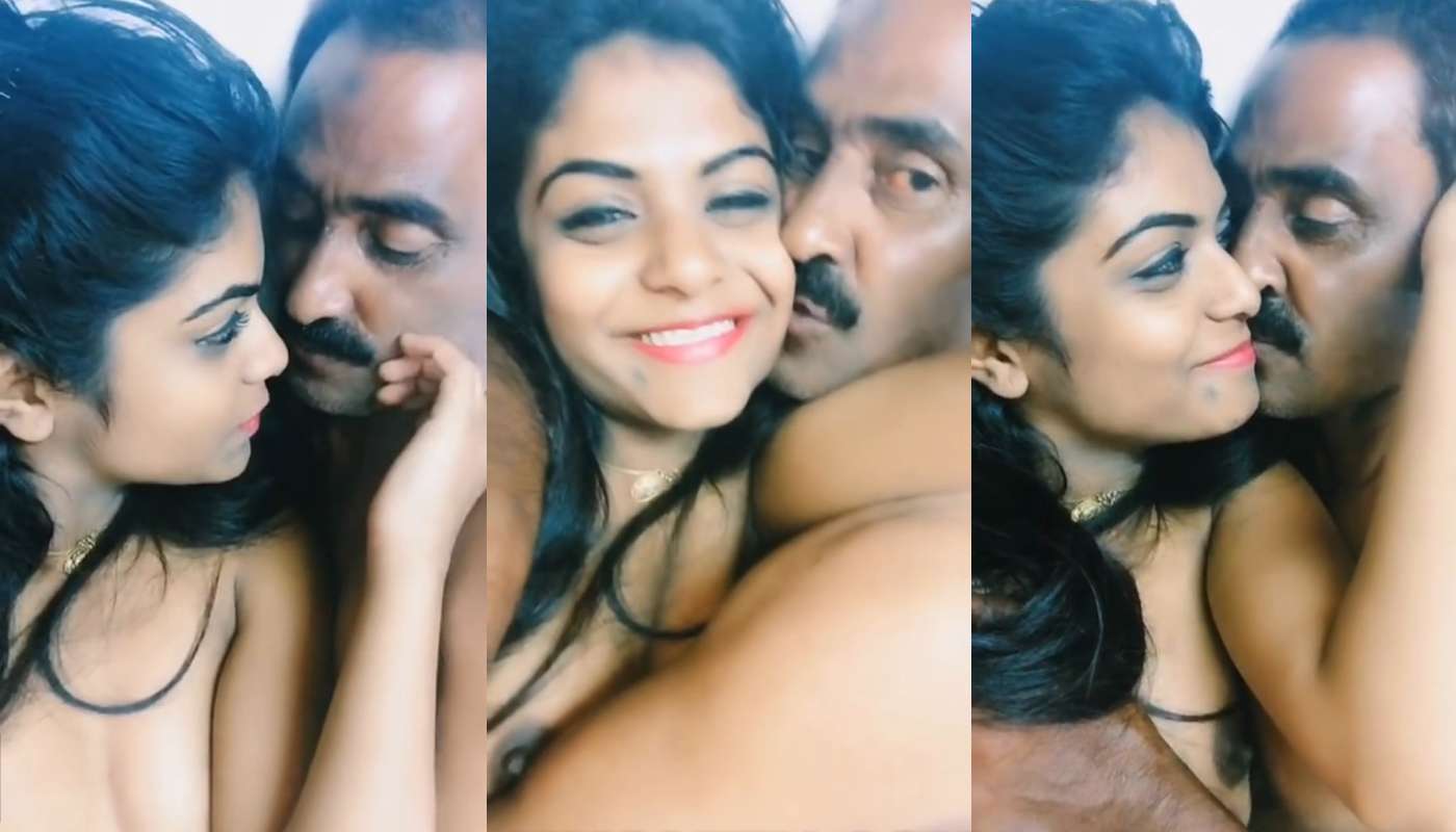 Desi Sugar Daddy Fuck His Sexy Girlfriend In Hotel Room Bed
