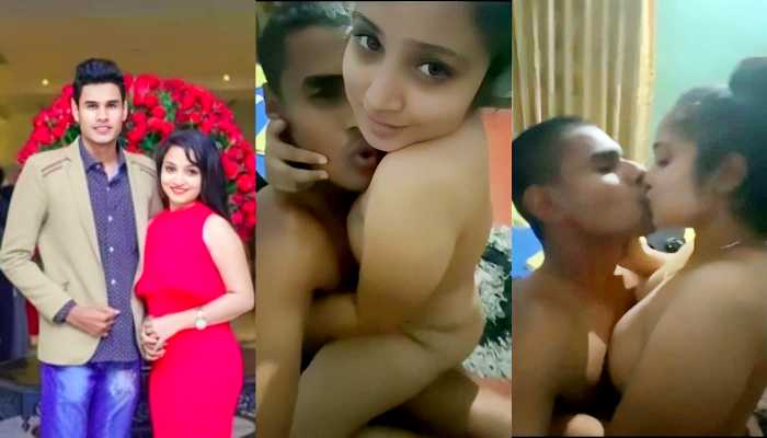 Lankan Model Kissing Fully Nude Riding on Ex-Boyfriend Dick