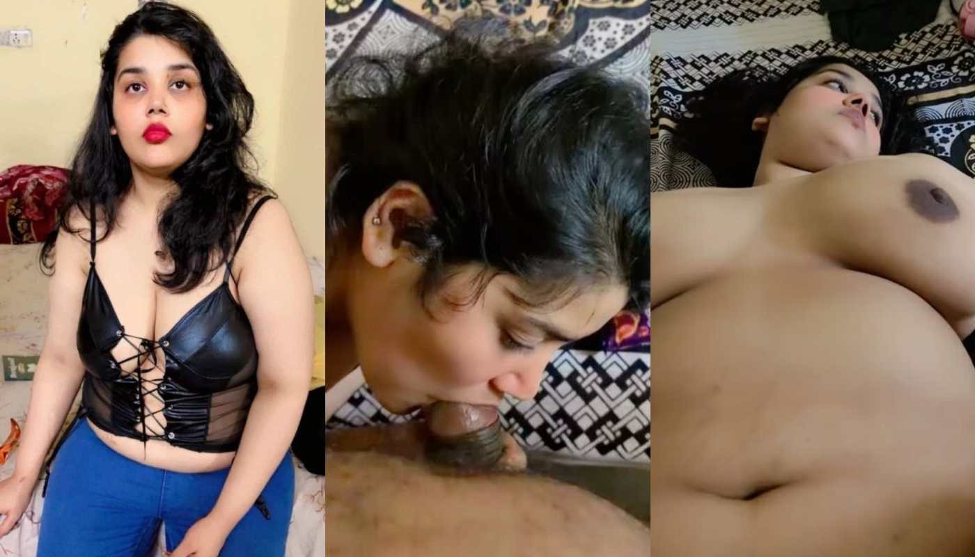 Most Viral Cute Chubby Indian Tanker Wife Giving Blowjob and Fingering 2 Clips