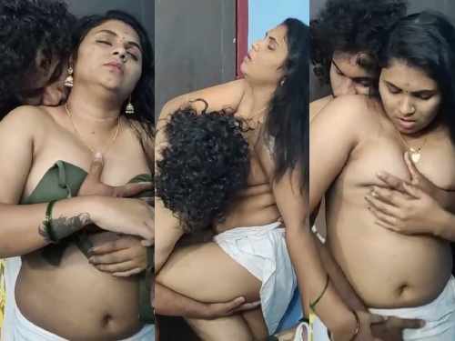 Mallu Hot Wife Vaishnavy First Night Romance Nude Sex With Husband