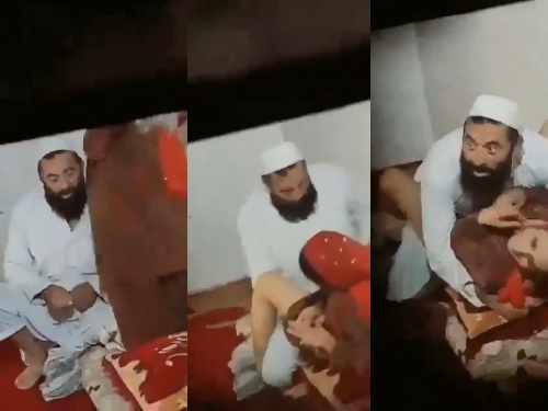 Pakistani sex MMS of a Maulana fucking his maid secretly