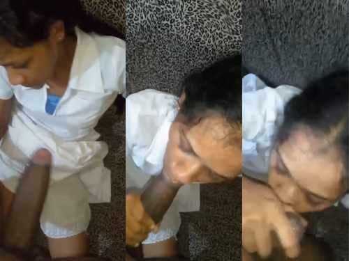 Kannada College girl After College Sucking Boyfriend Dick