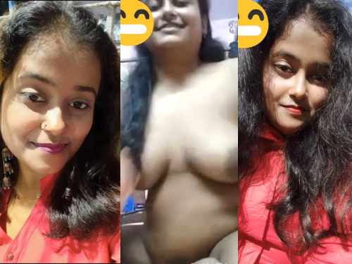 Bengali Tanker girlfriend showing boobs in video call