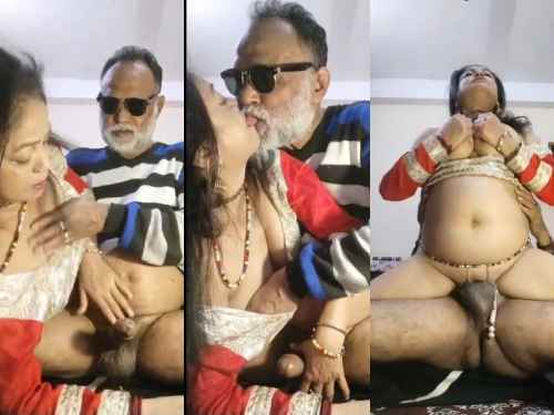 Tamil Old man fucking his lover sexy women