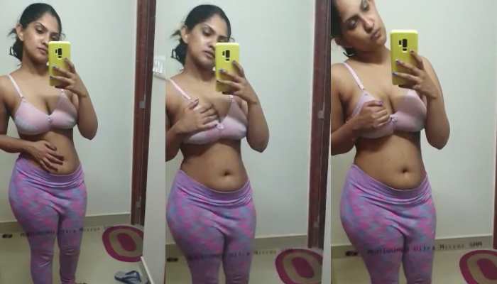 Mallu hot girlfriend boobs teasing clip