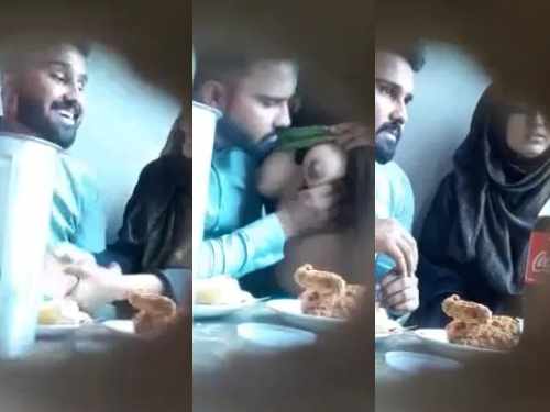 Mallu Hijabi girl kissed and boobs sucking Hidden Cam Sex Video