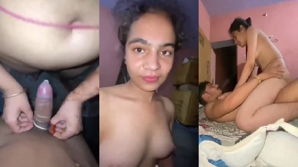 Indian Porn Of Girl Puts Condom On Bf's Dick Rides It