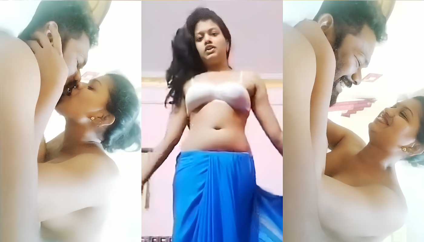 Indian Horny Tamil Couple Kissing Passionately, Sucking Boobs, Stripping Saree & Fingering, Giving Sensual Blowjob Part 2