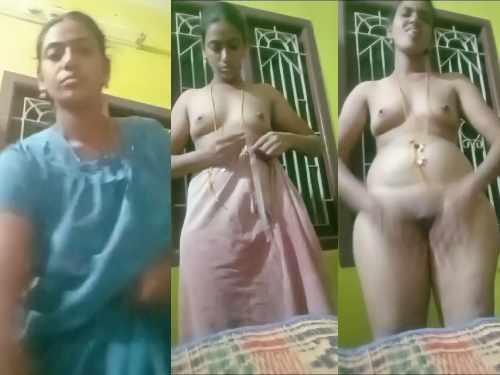 Telugu horny bhabhi full nude video making for lover