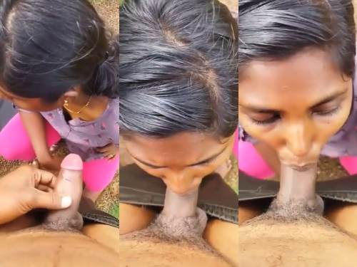 desi nude xnxx Tamil mallu girl suck bf cock outdoor HD