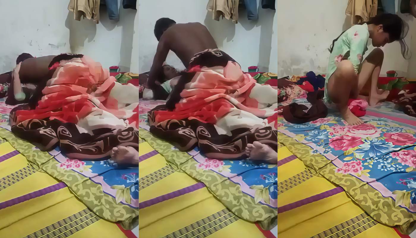 Slim Village Girlfriend Missionary Pussy Fucked By Lover Desi Village Sex