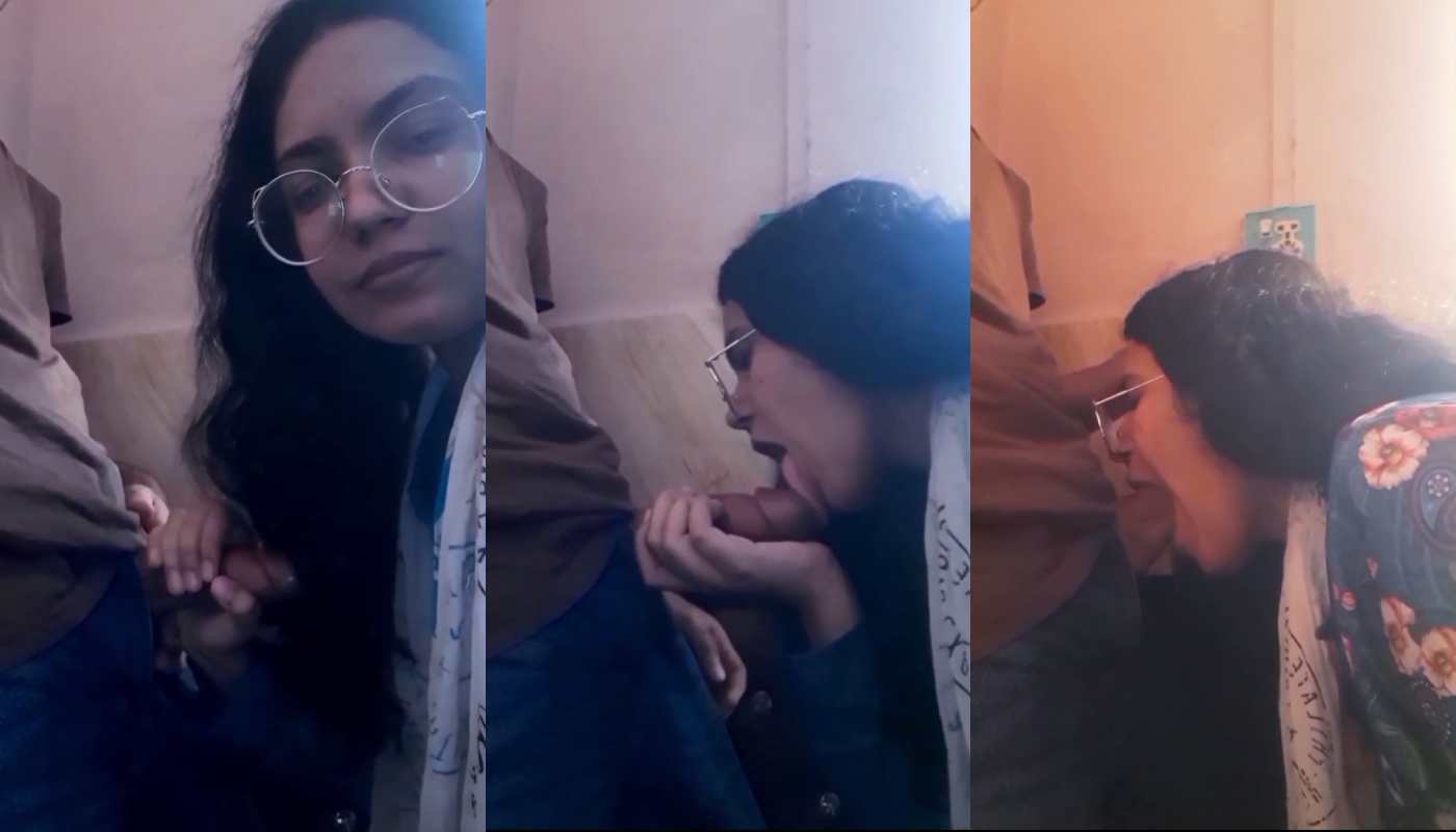 Chasmish Desi Girlfriend Sucking Lover Big Hard Cock Desi Blowjob Sex