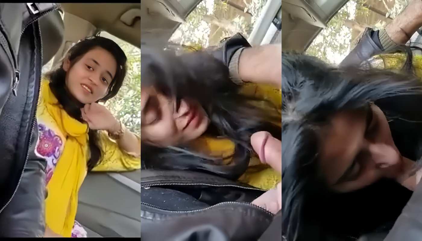 Vintage Pakistani Girl In Yellow Suit Car Blowjob – Shy Promise Turns Shameless