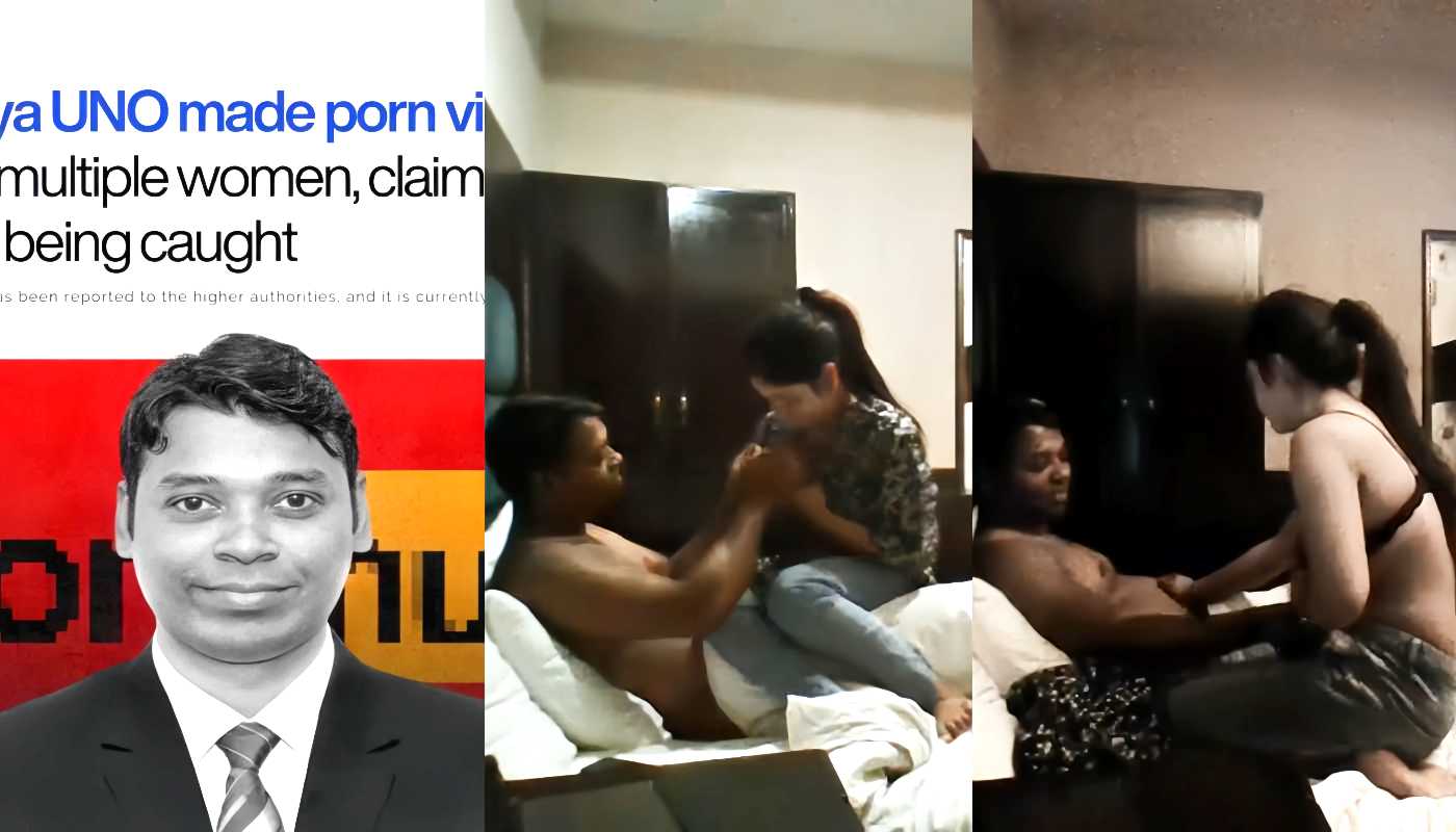 Bangladeshi UNO Officer Md Alauddin caught on camera During Sex Part 4